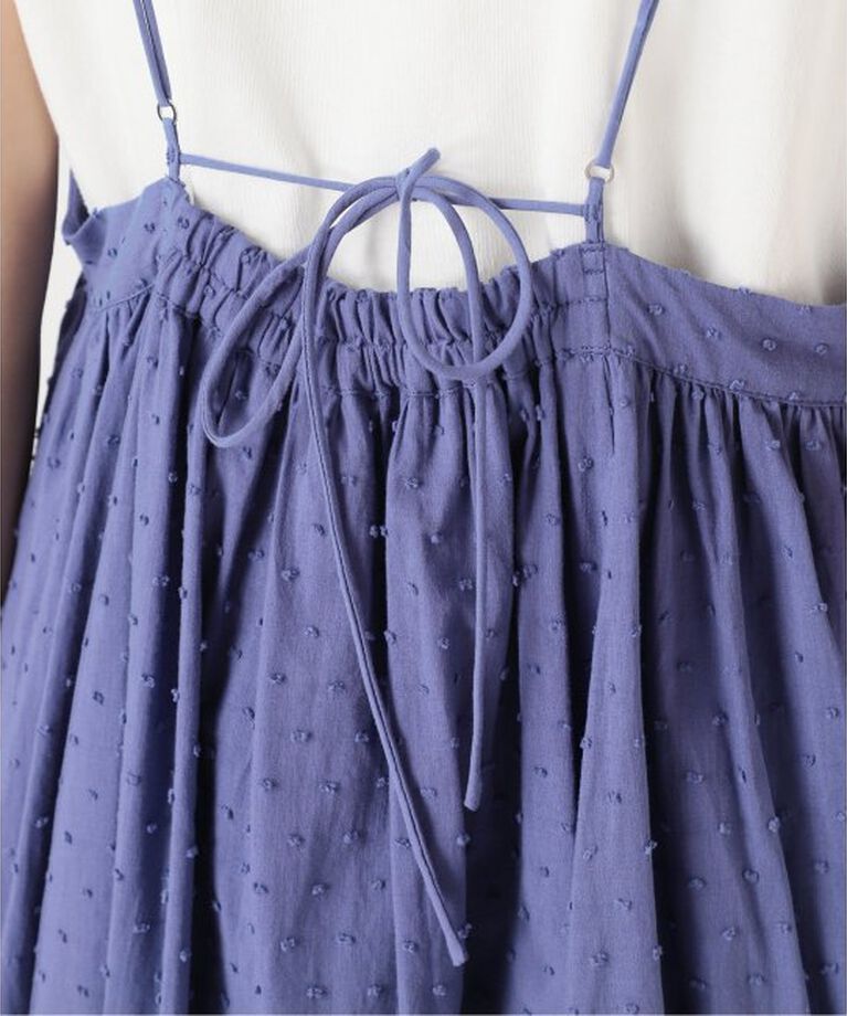 SLOBE IENA「《2枚セット/一部カラーWEB・店舗限定/予約》エアリーギャザーキャミワンピースセット」|ワンピース|