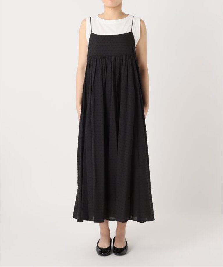 SLOBE IENA「《2枚セット/一部カラーWEB・店舗限定/予約》エアリーギャザーキャミワンピースセット」|ワンピース|