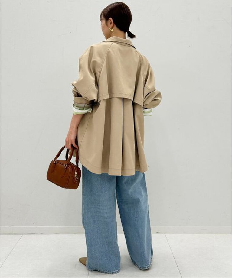 SLOBE IENA「《WEB・一部店舗限定/追加予約》撥水テントラインコート」|その他|