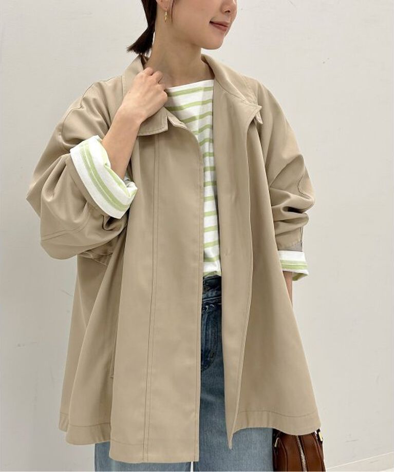 SLOBE IENA「《WEB・一部店舗限定/追加予約》撥水テントラインコート」|その他|
