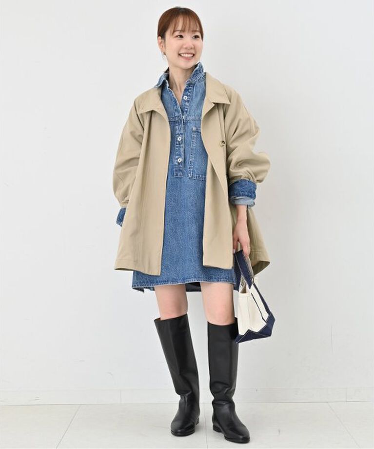 SLOBE IENA「《WEB・一部店舗限定/追加予約》撥水テントラインコート」|その他|