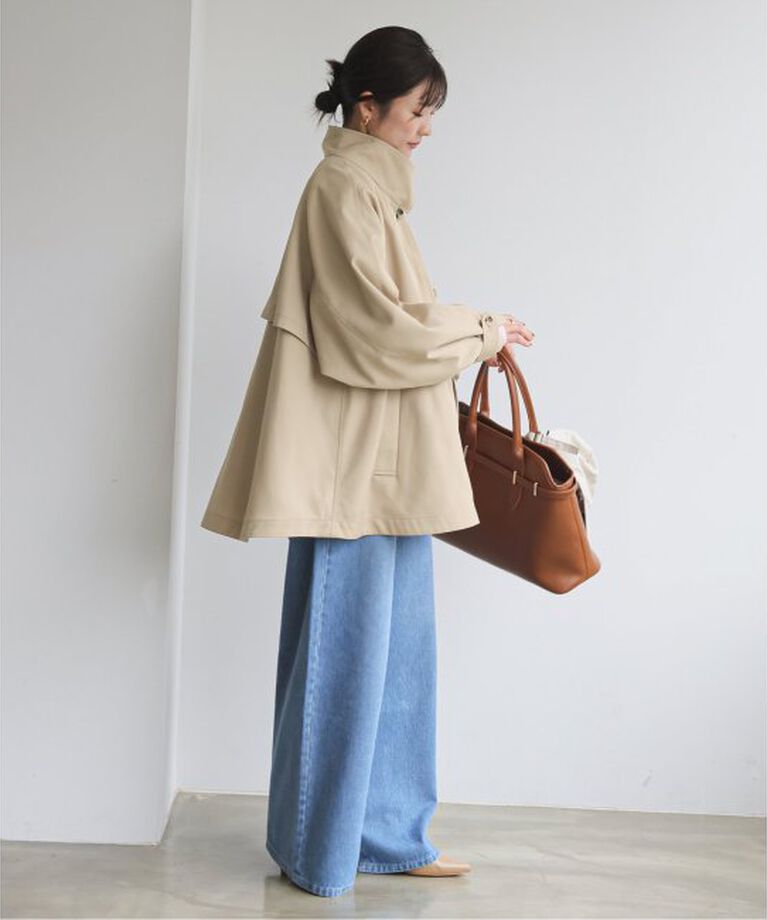SLOBE IENA「《WEB・一部店舗限定/追加予約》撥水テントラインコート」|その他|