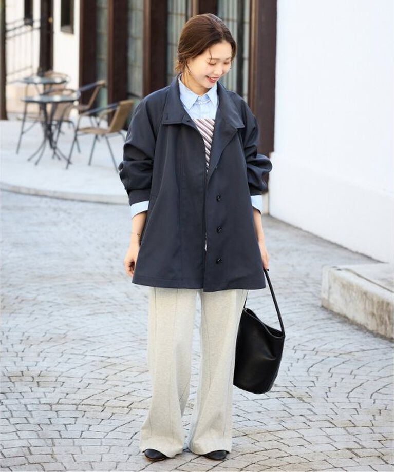 SLOBE IENA「《WEB・一部店舗限定/追加予約》撥水テントラインコート」|その他|