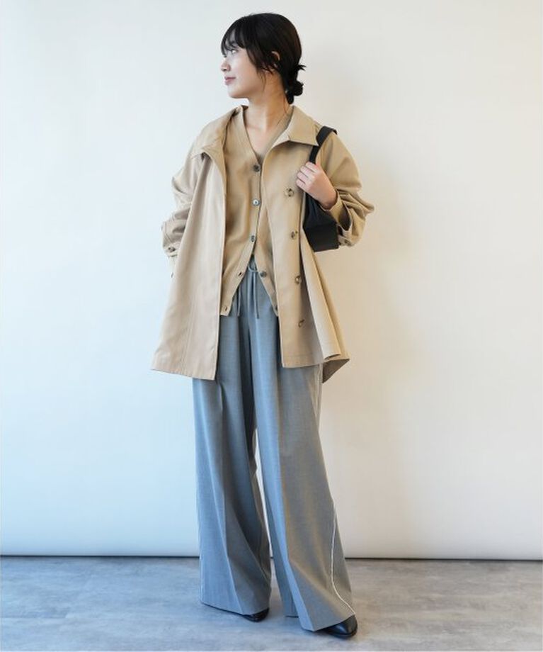 SLOBE IENA「《WEB・一部店舗限定/追加予約》撥水テントラインコート」|その他|