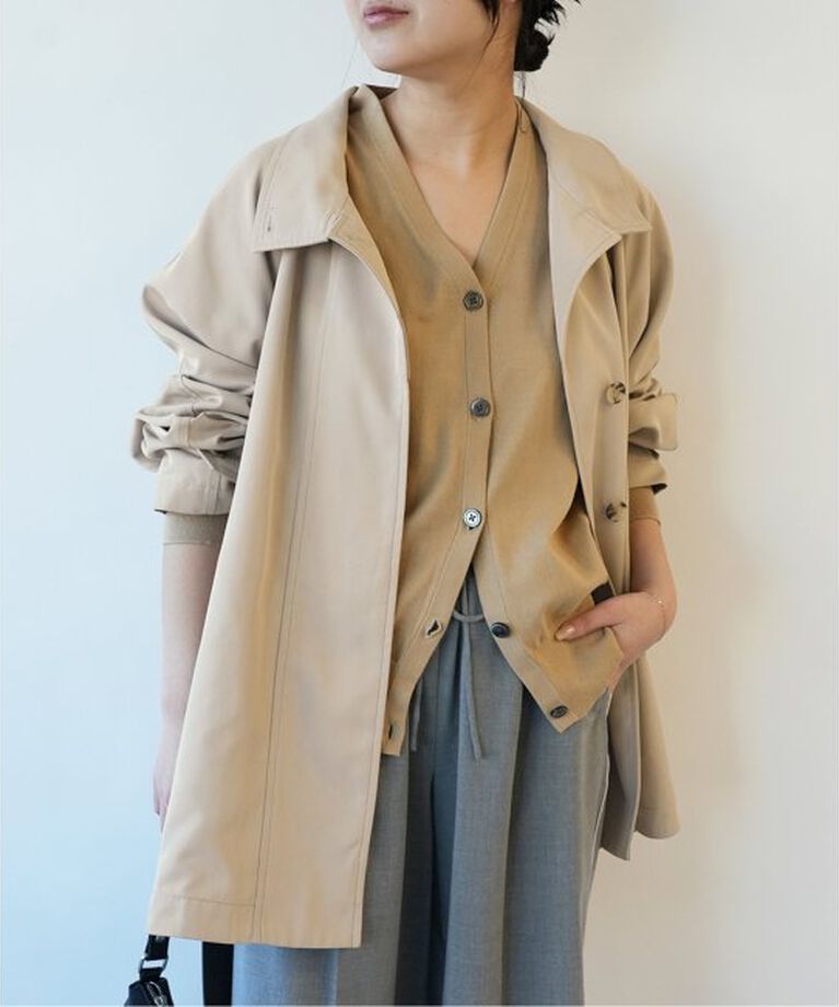 SLOBE IENA「《WEB・一部店舗限定/追加予約》撥水テントラインコート」|その他|