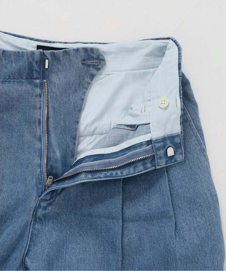 SLOBE IENA「《追加3予約》LEDENIM TUCK TROUSER」|デニム|