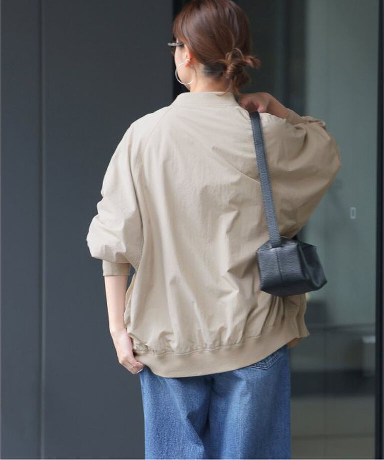 JOURNAL STANDARD relume「《追加2》ウォッシャブルナイロンタッサーMA-1」|ブルゾン・スタジャン|