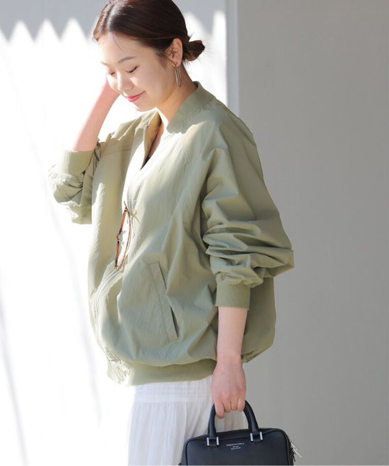 JOURNAL STANDARD relume「《追加2》ウォッシャブルナイロンタッサーMA-1」|ブルゾン・スタジャン|