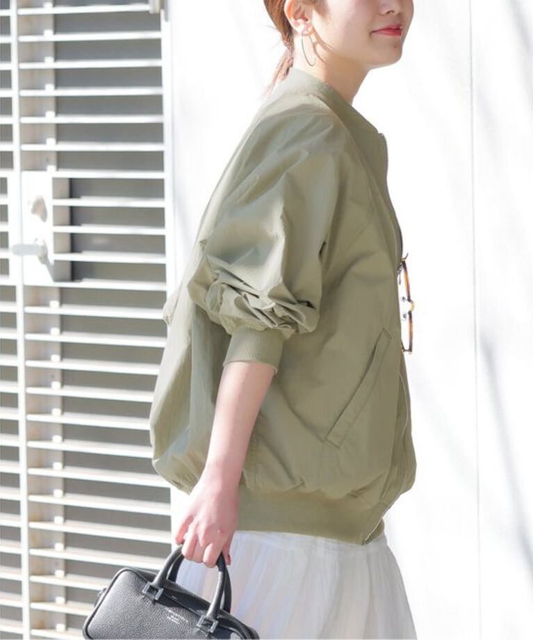 JOURNAL STANDARD relume「《追加2》ウォッシャブルナイロンタッサーMA-1」|ブルゾン・スタジャン|