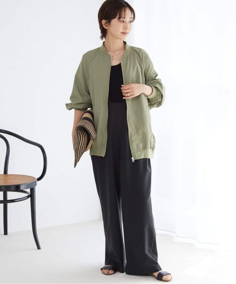 JOURNAL STANDARD relume「《追加2》ウォッシャブルナイロンタッサーMA-1」|ブルゾン・スタジャン|
