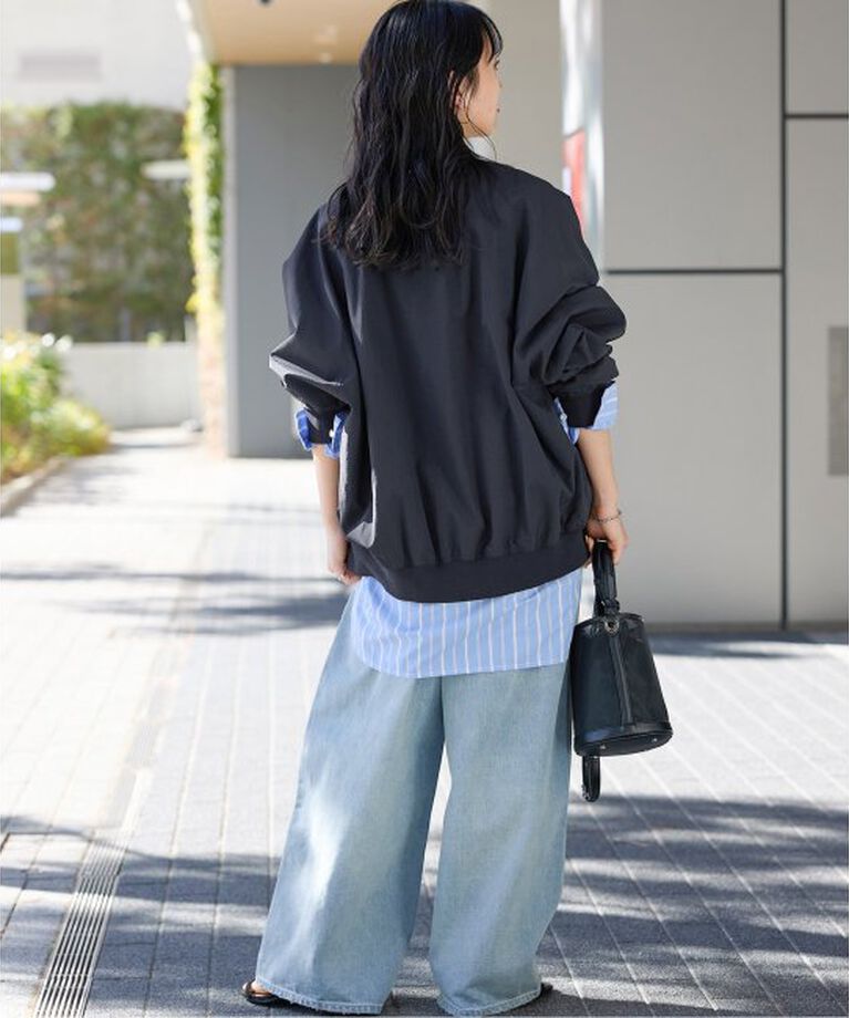 JOURNAL STANDARD relume「《追加2》ウォッシャブルナイロンタッサーMA-1」|ブルゾン・スタジャン|