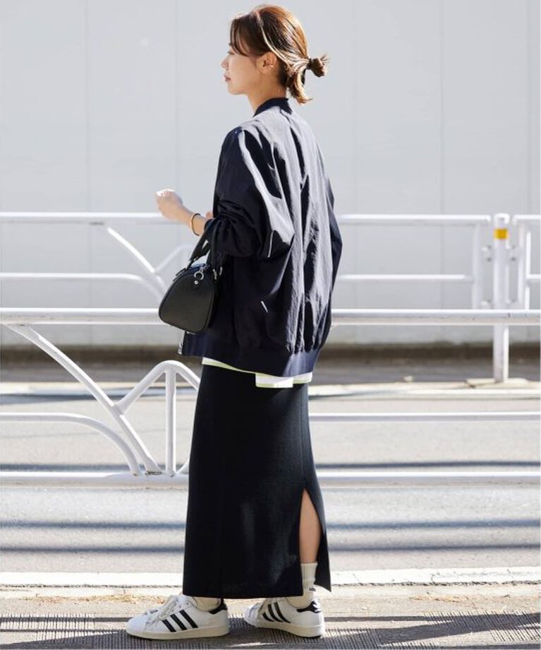 JOURNAL STANDARD relume「《追加2》ウォッシャブルナイロンタッサーMA-1」|ブルゾン・スタジャン|
