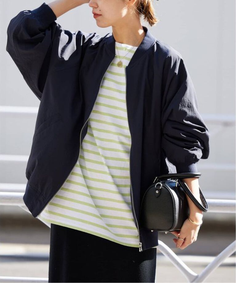 JOURNAL STANDARD relume「《追加2》ウォッシャブルナイロンタッサーMA-1」|ブルゾン・スタジャン|