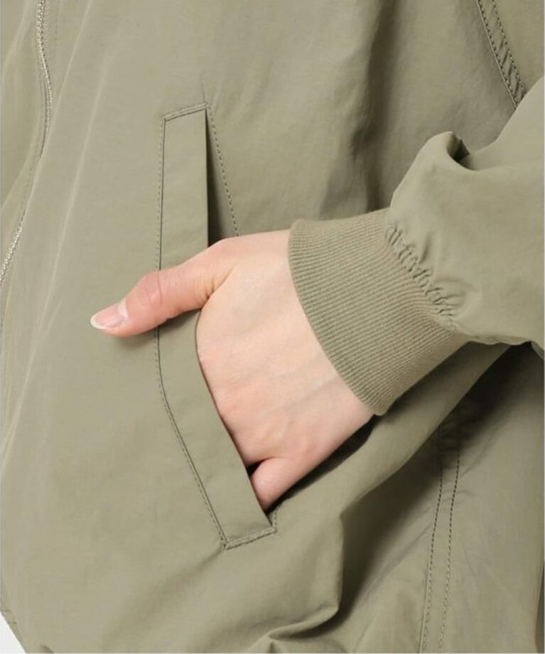 JOURNAL STANDARD relume「《追加2》ウォッシャブルナイロンタッサーMA-1」|ブルゾン・スタジャン|