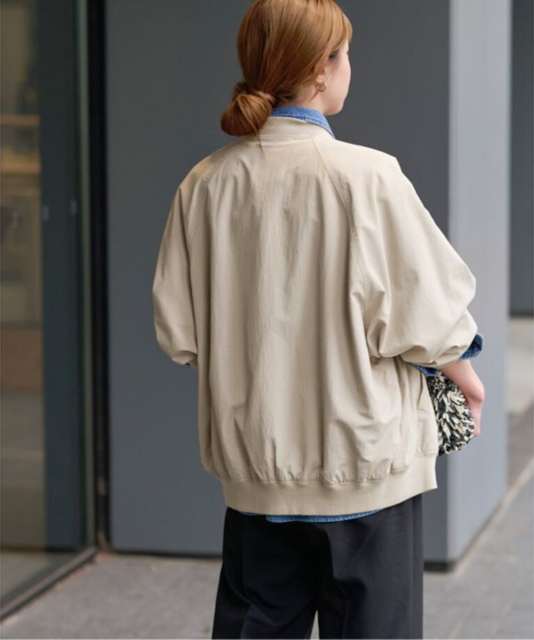 JOURNAL STANDARD relume「《追加2》ウォッシャブルナイロンタッサーMA-1」|ブルゾン・スタジャン|