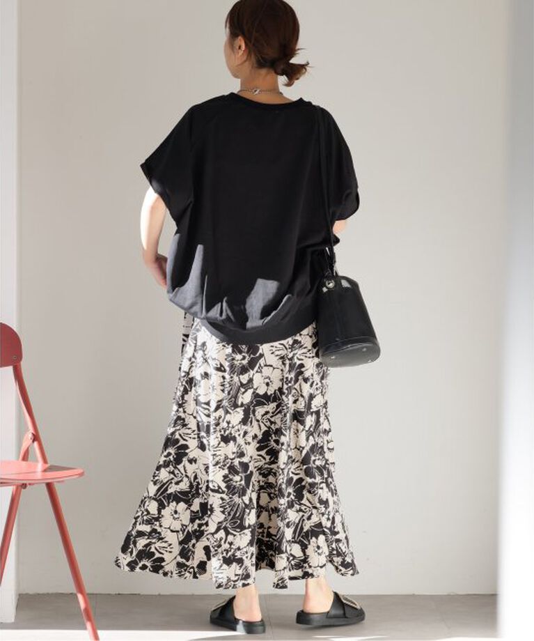 JOURNAL STANDARD relume「《追加》コントラストフラワープリントスカート」|スカート|