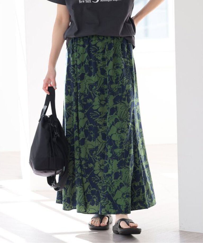 JOURNAL STANDARD relume「《追加》コントラストフラワープリントスカート」|スカート|