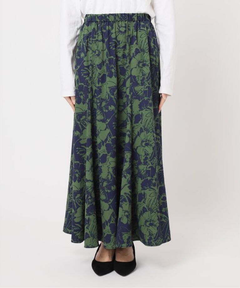 JOURNAL STANDARD relume「《追加》コントラストフラワープリントスカート」|スカート|