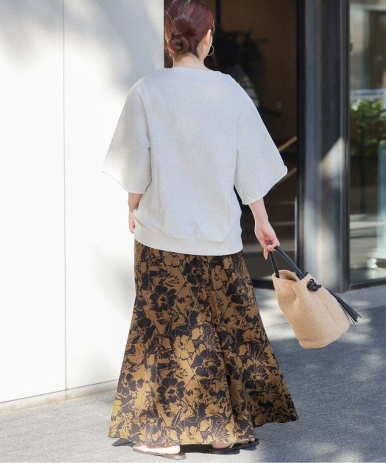 JOURNAL STANDARD relume「《追加》コントラストフラワープリントスカート」|スカート|