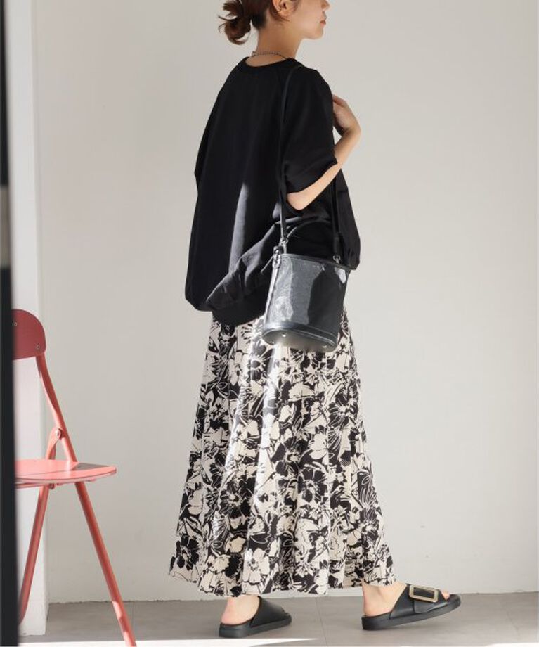 JOURNAL STANDARD relume「《追加》コントラストフラワープリントスカート」|スカート|