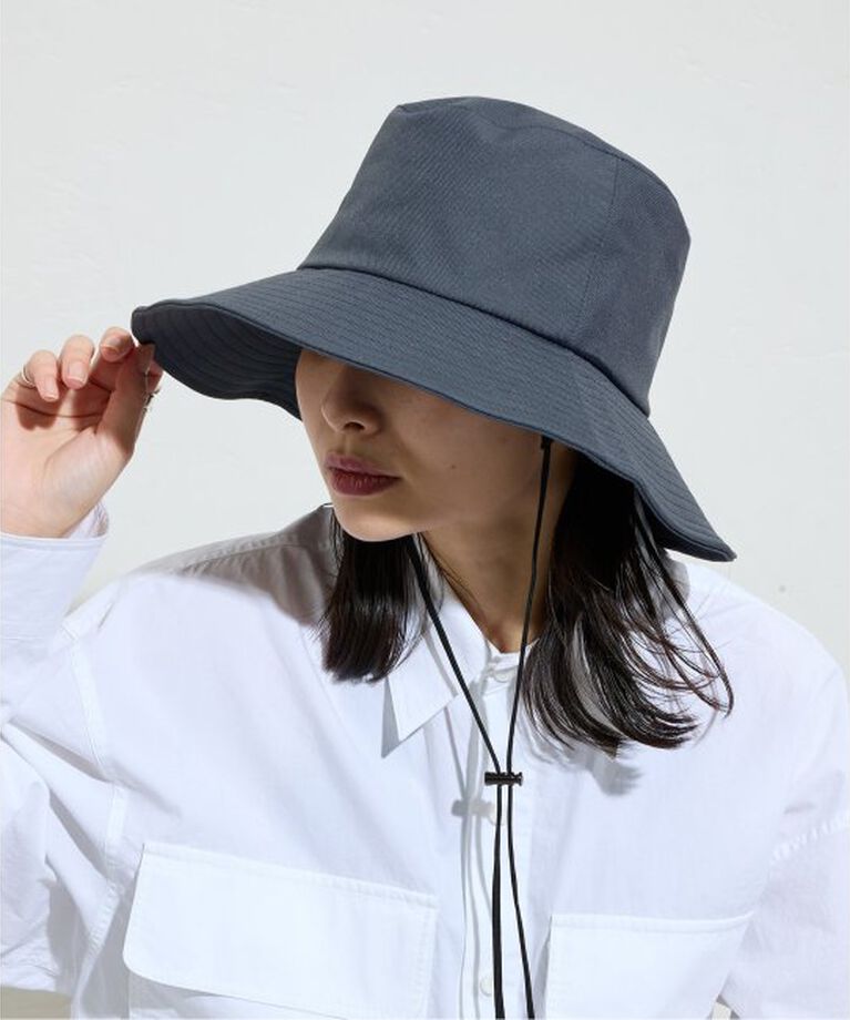 JOURNAL STANDARD「【REVIS/レビス】 ストラップツキツバヒロハット」|ハット|ネイビー