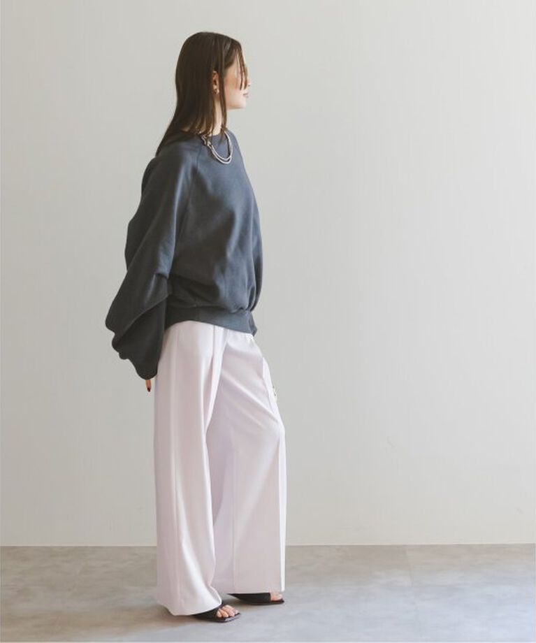 NOBLE「《追加》エステルツイルストレッチスラックスパンツ 5」|スラックス|