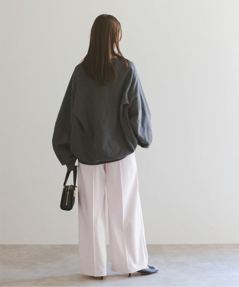 NOBLE「《追加》エステルツイルストレッチスラックスパンツ 5」|スラックス|