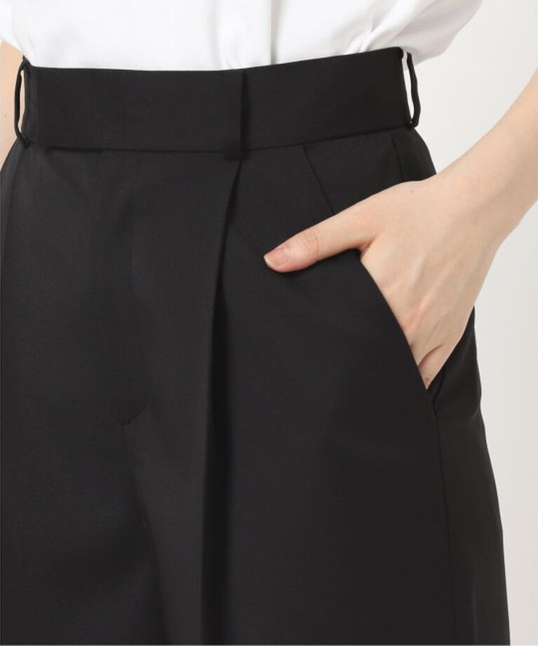 NOBLE「《追加》エステルツイルストレッチスラックスパンツ 5」|スラックス|