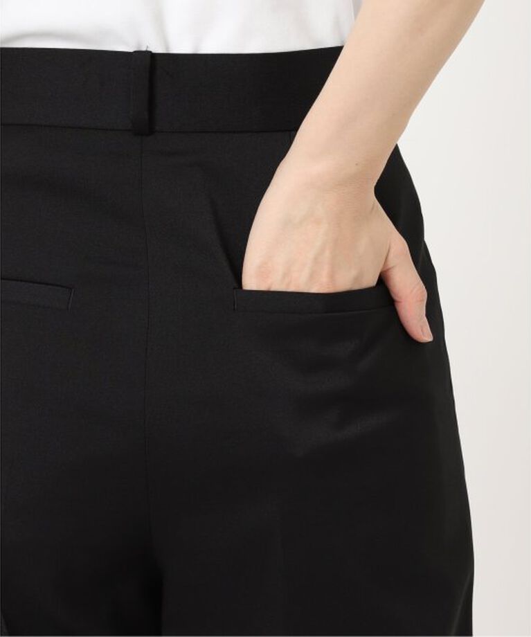 NOBLE「《追加》エステルツイルストレッチスラックスパンツ 5」|スラックス|