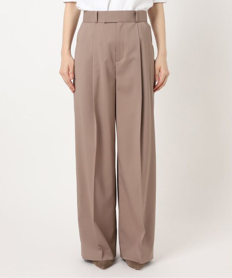 NOBLE「《追加》エステルツイルストレッチスラックスパンツ 5」|スラックス|