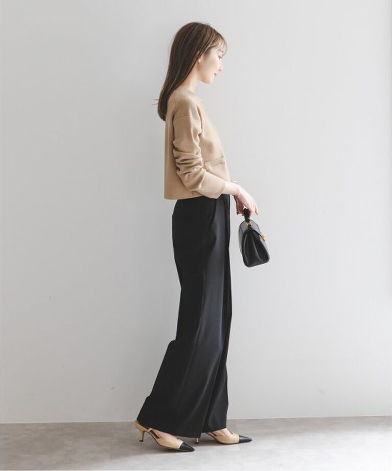 NOBLE「《追加》エステルツイルストレッチスラックスパンツ 5」|スラックス|
