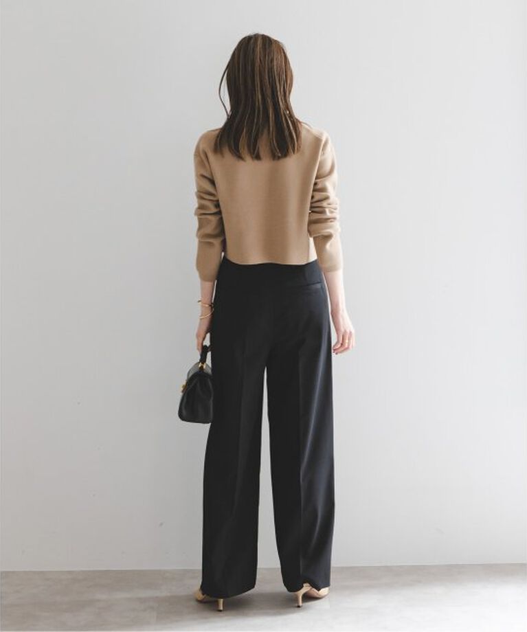 NOBLE「《追加》エステルツイルストレッチスラックスパンツ 5」|スラックス|