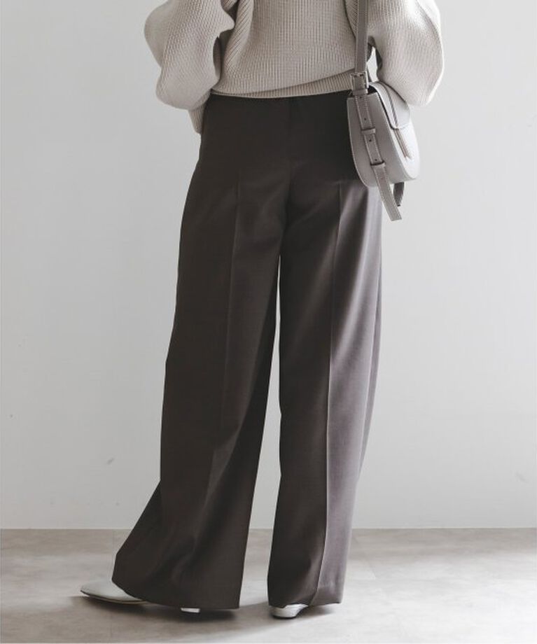 NOBLE「《追加》エステルツイルストレッチスラックスパンツ 5」|スラックス|