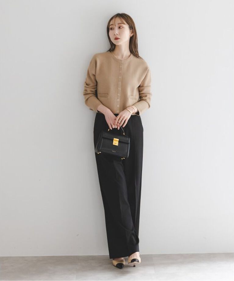 NOBLE「《追加》エステルツイルストレッチスラックスパンツ 5」|スラックス|