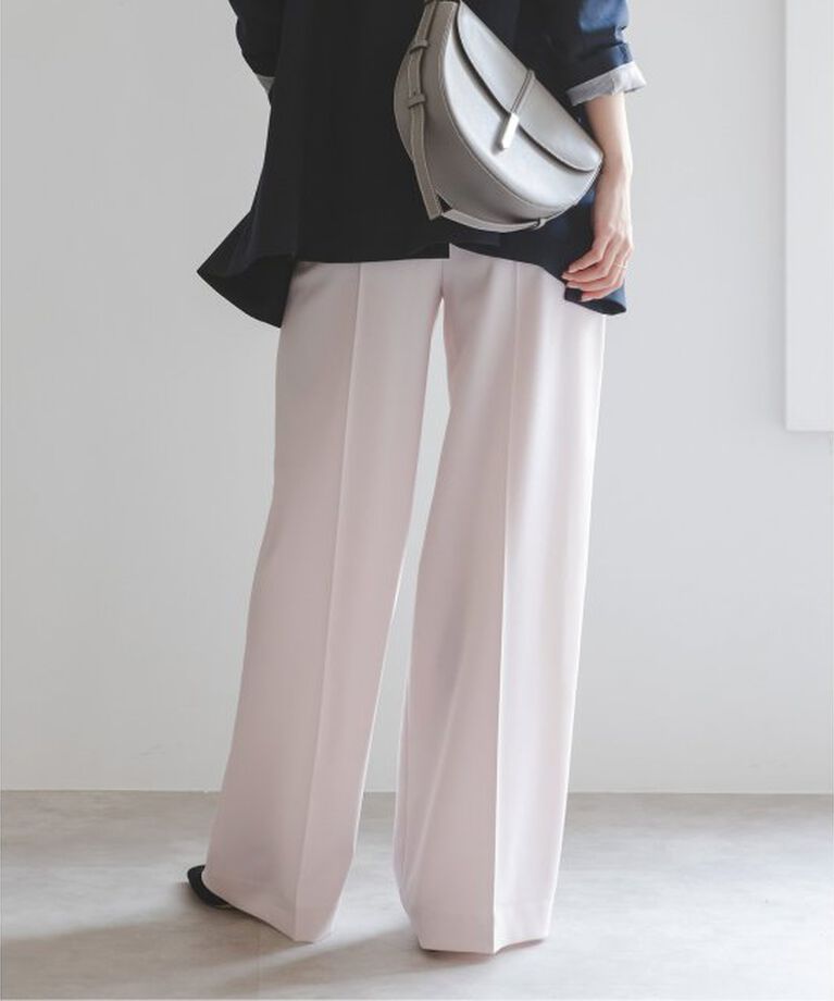 NOBLE「《追加》エステルツイルストレッチスラックスパンツ 5」|スラックス|