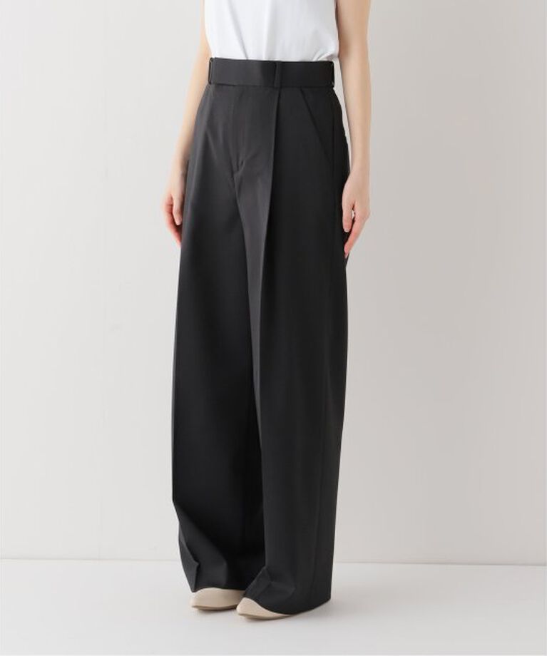 NOBLE「《追加》エステルツイルストレッチスラックスパンツ 5」|スラックス|