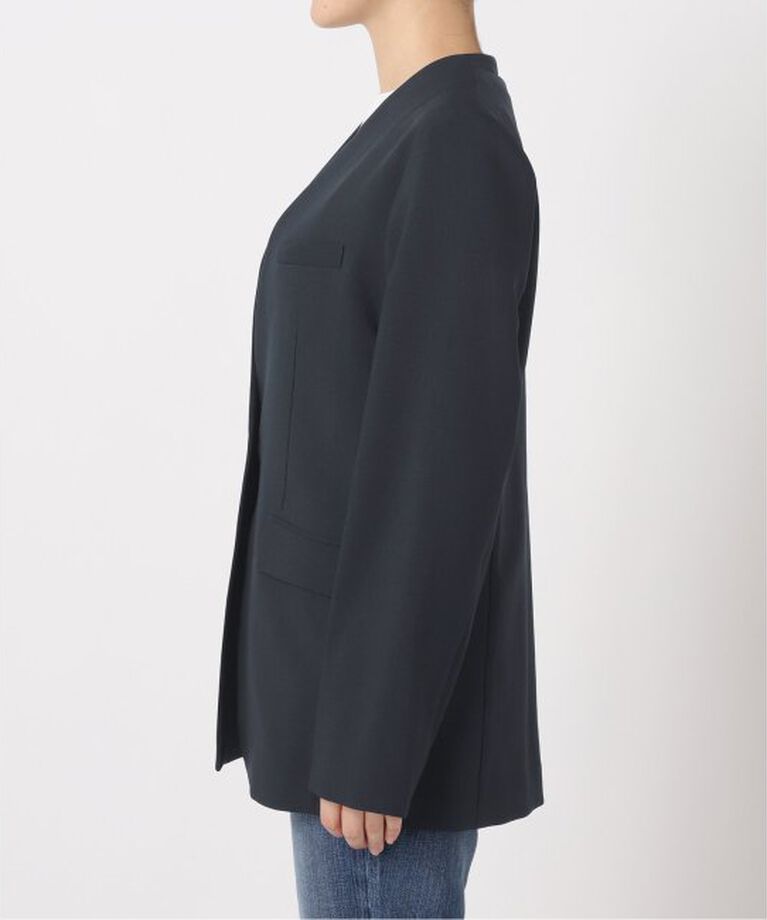 Spick and Span「《追加》ドライダブルクロスVカラージャケット」|テーラードジャケット|