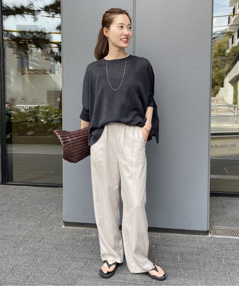 FRAMeWORK「≪WEB限定追加≫レーヨンリネンツイルドロストパンツ」|その他|