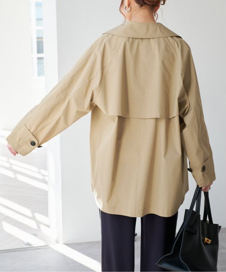 Spick and Span「《WEB限定追加》C/Pミドル丈トレンチコート」|トレンチコート|