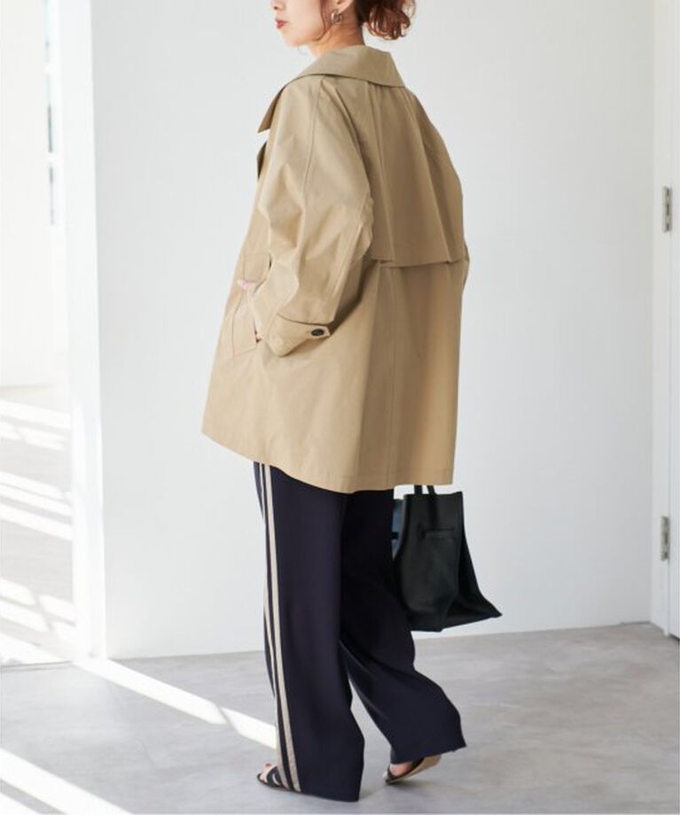 Spick and Span「《WEB限定追加》C/Pミドル丈トレンチコート」|トレンチコート|