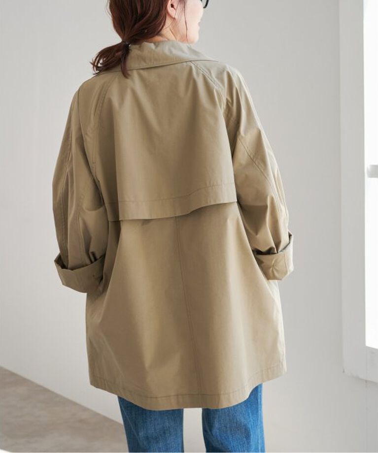 Spick and Span「《WEB限定追加》C/Pミドル丈トレンチコート」|トレンチコート|