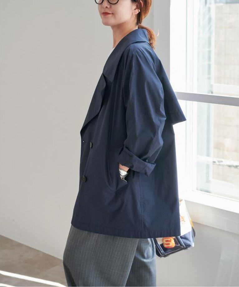 Spick and Span「《WEB限定追加》C/Pミドル丈トレンチコート」|トレンチコート|