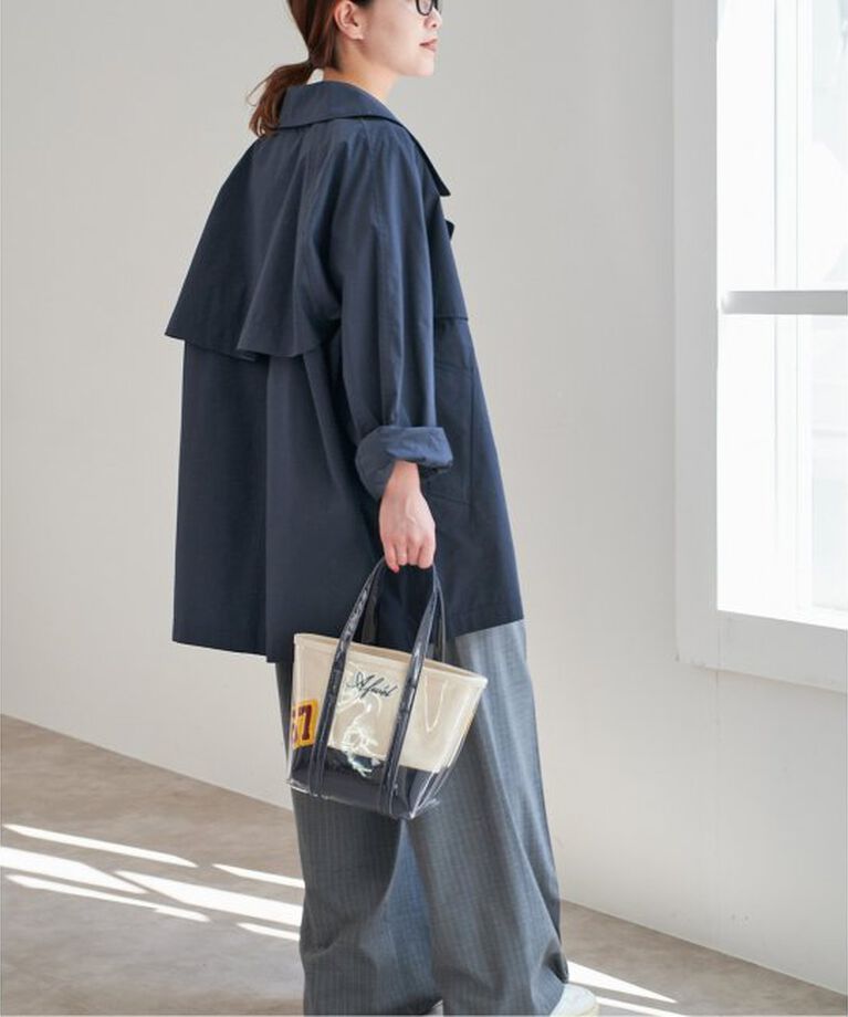 Spick and Span「《WEB限定追加》C/Pミドル丈トレンチコート」|トレンチコート|