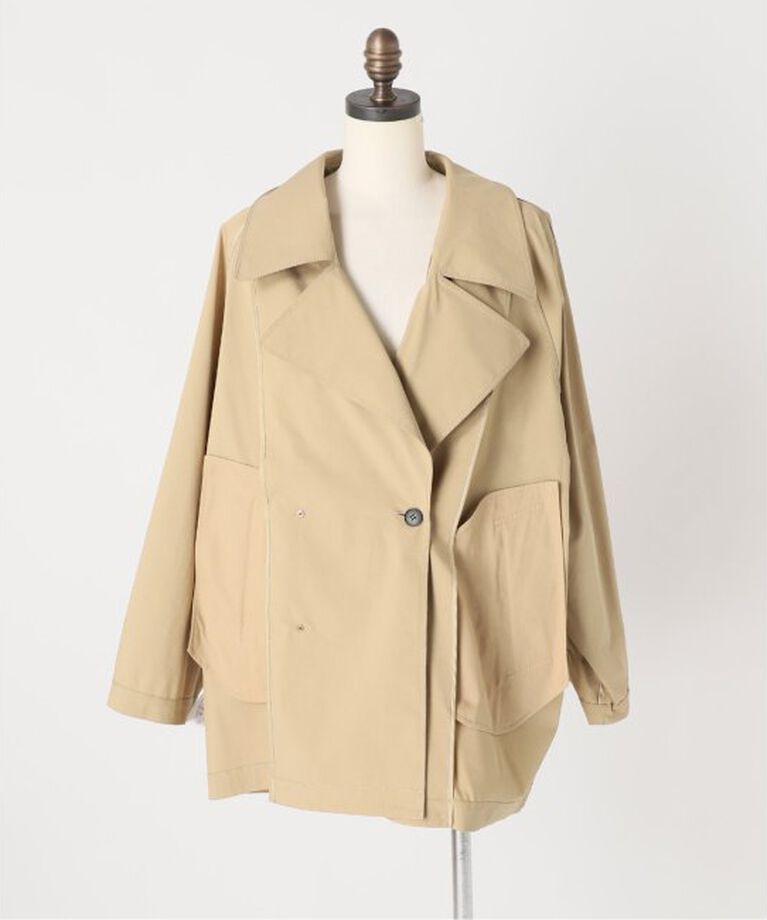 Spick and Span「《WEB限定追加》C/Pミドル丈トレンチコート」|トレンチコート|
