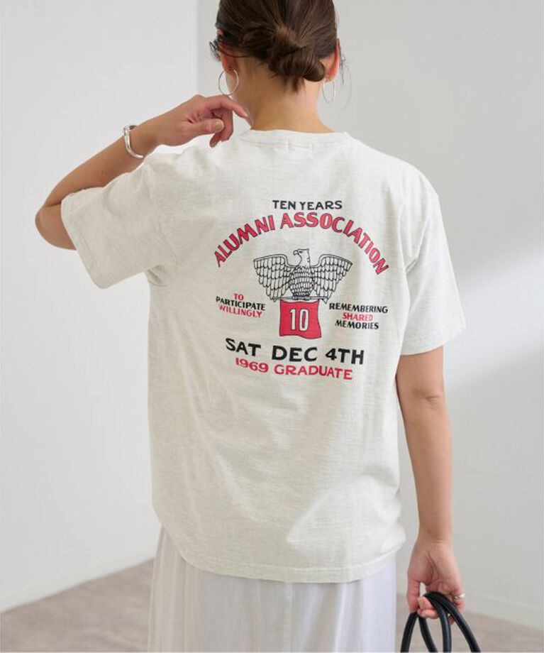 FRAMeWORK「≪追加予約≫GULFCOAST SPORTSWEAR 別注CREW TEE 2」|Tシャツ・カットソー|グレーB