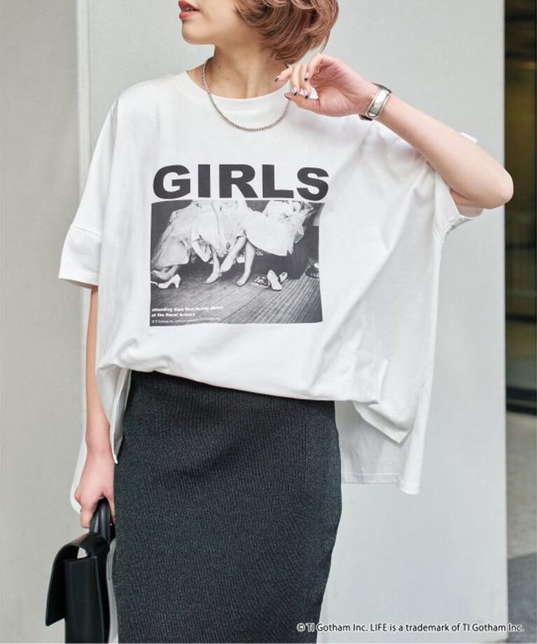 Spick and Span「《追加予約4》GOOD ROCK SPEED / グッドロックスピード フォトドルマンTシャツ」|Tシャツ・カットソー|