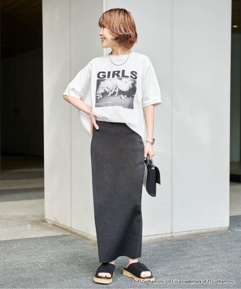 Spick and Span「《追加予約4》GOOD ROCK SPEED / グッドロックスピード フォトドルマンTシャツ」|Tシャツ・カットソー|