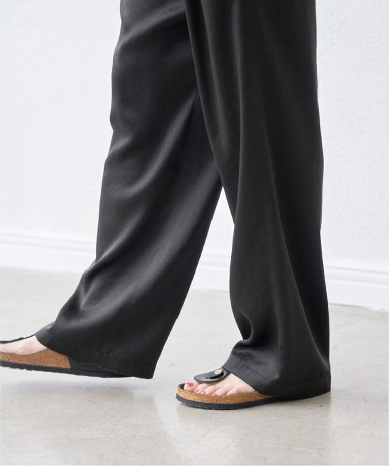 Spick and Span「《追加3予約》サテンイージーパンツ」|その他|