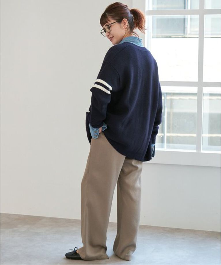 Spick and Span「《追加3予約》サテンイージーパンツ」|その他|