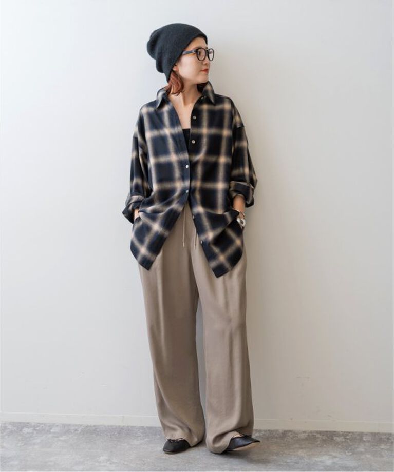 Spick and Span「《追加3予約》サテンイージーパンツ」|その他|